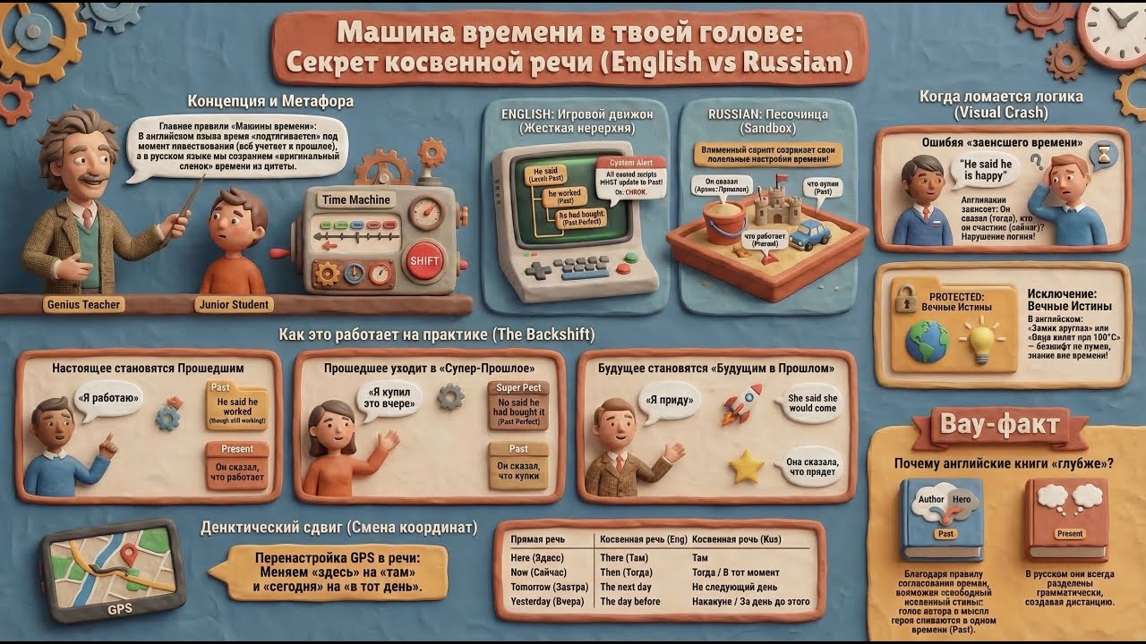Согласование времён (Sequence of Tenses) | Код Знаний