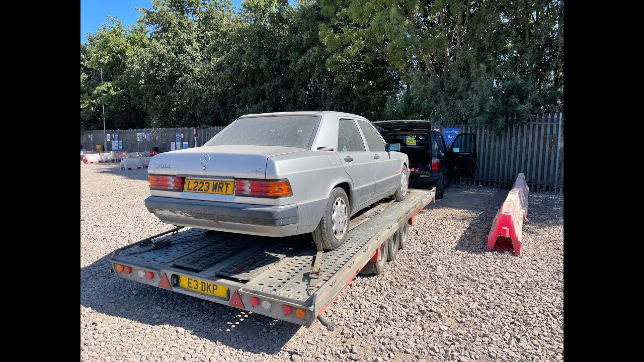 Another Copart buy! A 1993 Mercedes 190e LE! No.187 of 1000 - Is it good or is it a wrongun? 🤷🏽