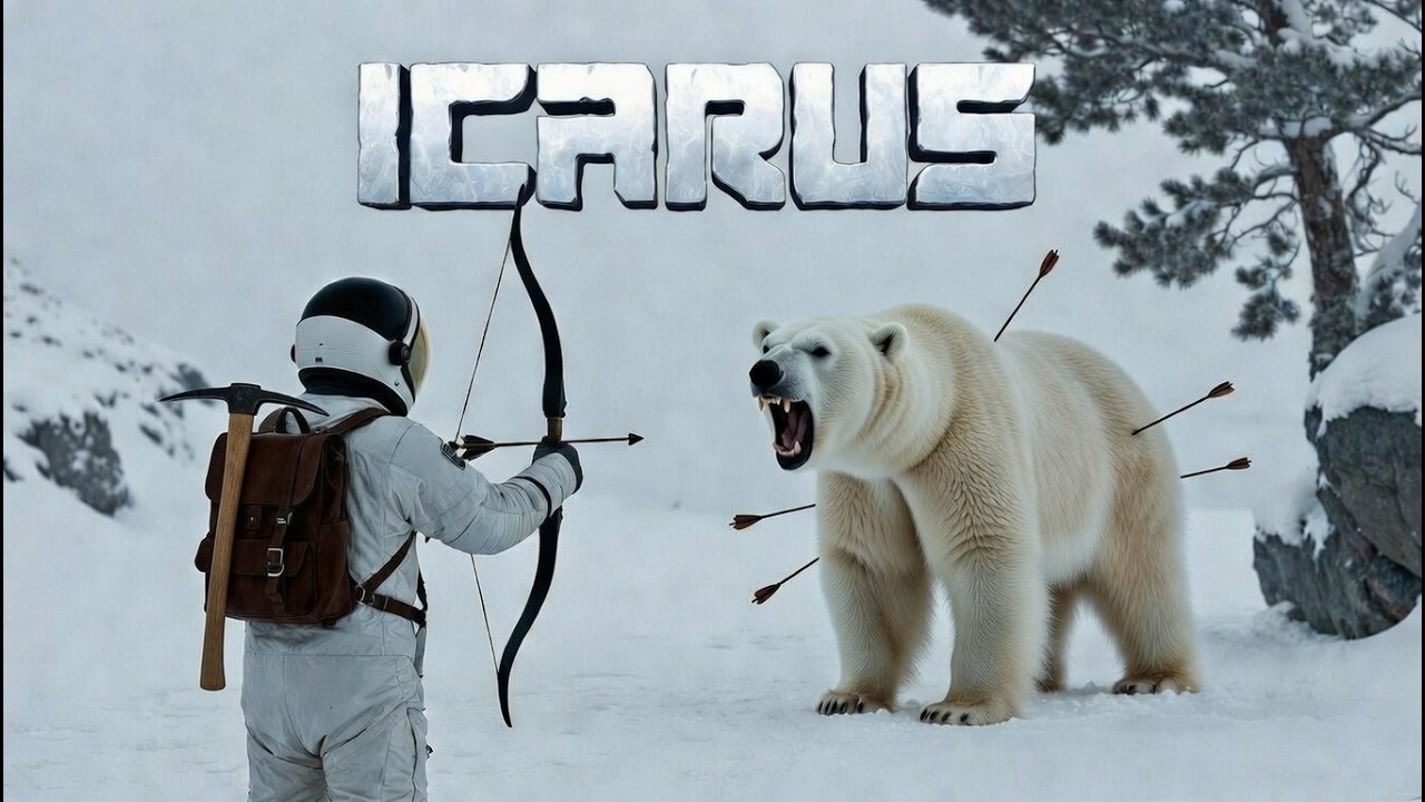 Icarus Ep. 14: GIANT Polar Bears vs Bow – SMPL3 Mission Cleared & First Gun Unlocked in the Snow!