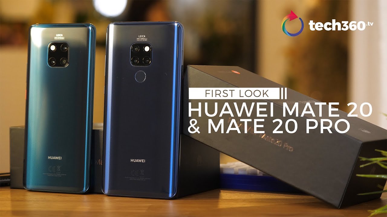 Huawei Mate 20 and Mate 20 Pro: Our early impressions