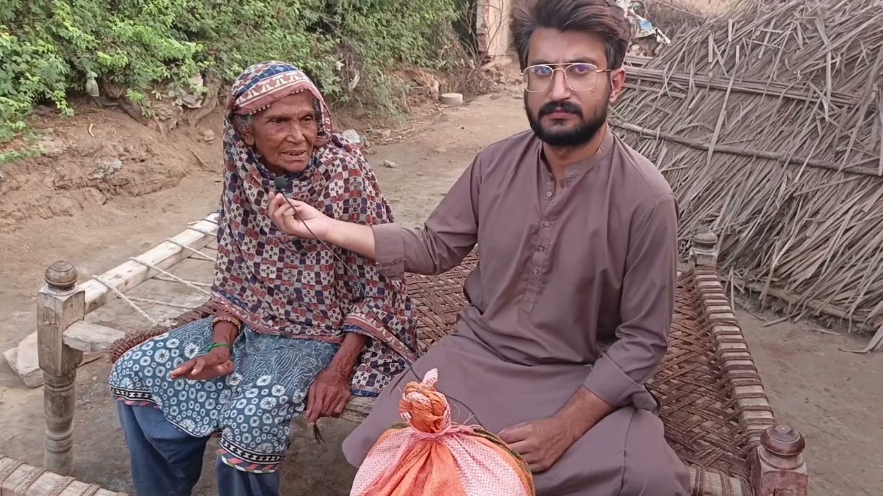 Sad story of an old widow | Social work 