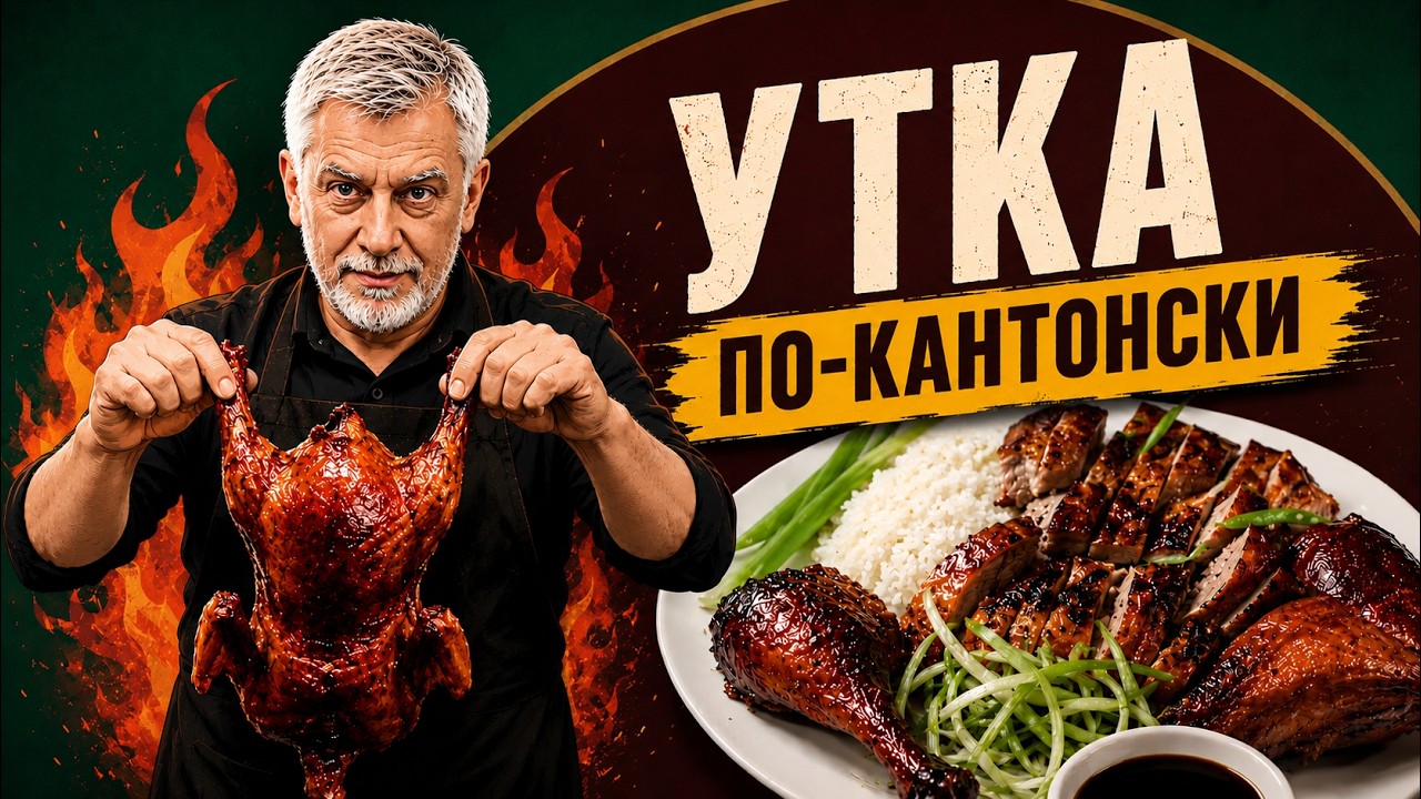 Утка по-кантонски 🦆 Проще простого! 😜