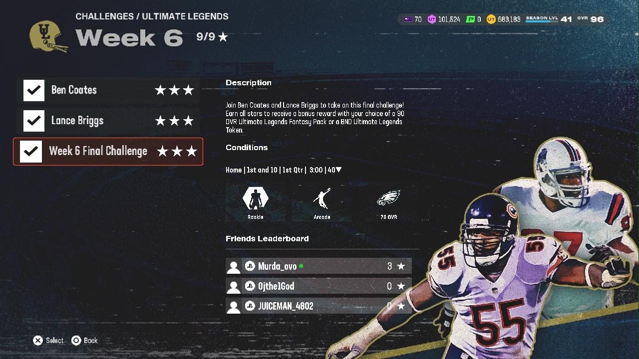 Madden NFL 25 Ultimate Team - Ultimate Legends 