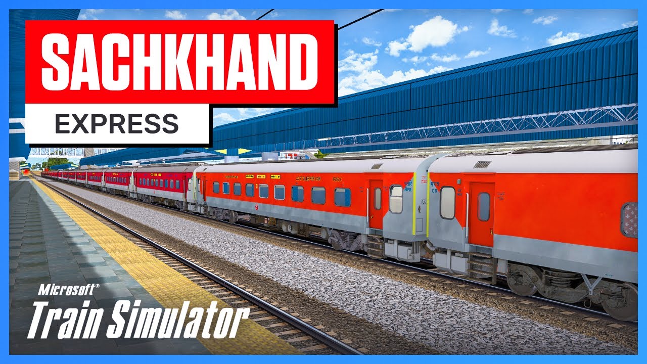 SURPRISE MSTS JOURNEY | 12715 NANDED - AMRITSAR SACHKHAND EXPRESS | INDIAN TRAIN SIMULATOR LIVE