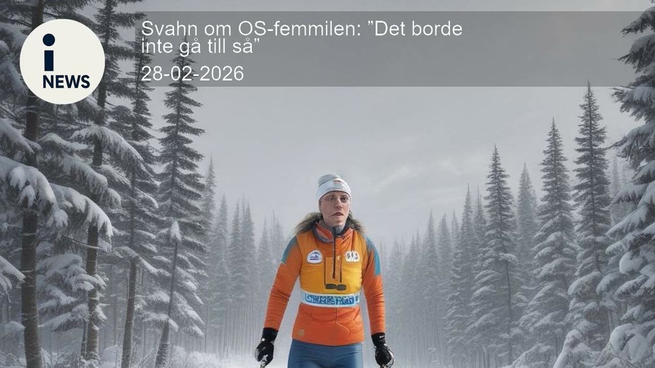 Svahn om OS-femmilen: ”Det borde inte gå till så”