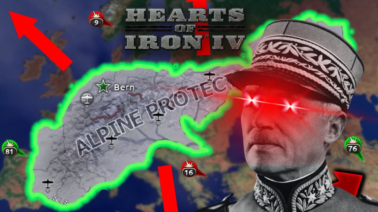 Le PAYS le plus sous-côté du jeu ! Hoi4 - Suisse (pour de vrai)