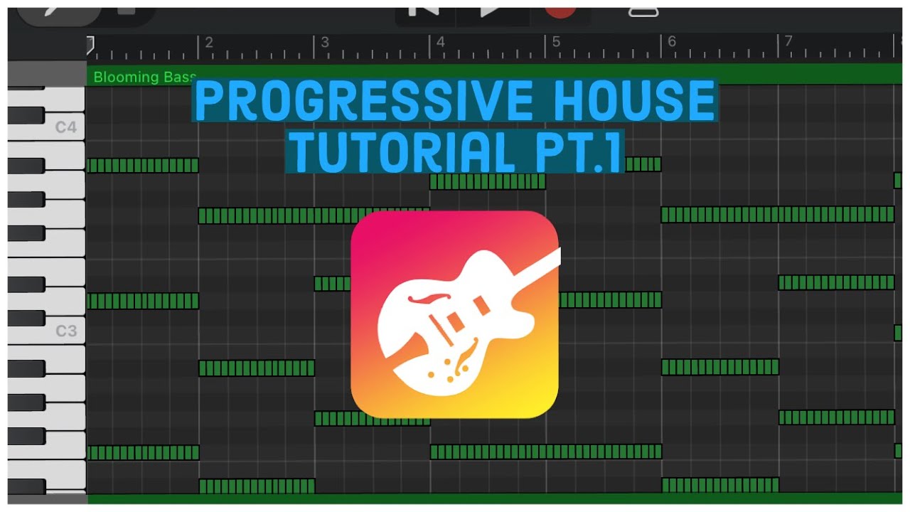 Progressive House like Matisse& Sadko, Martin Garrix, Dimitri Vangelis...part 1/ EDM in GarageBand