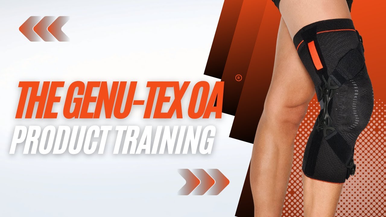 Discover the innovative GENU-TEX® OA Knee Brace by Sporlastic