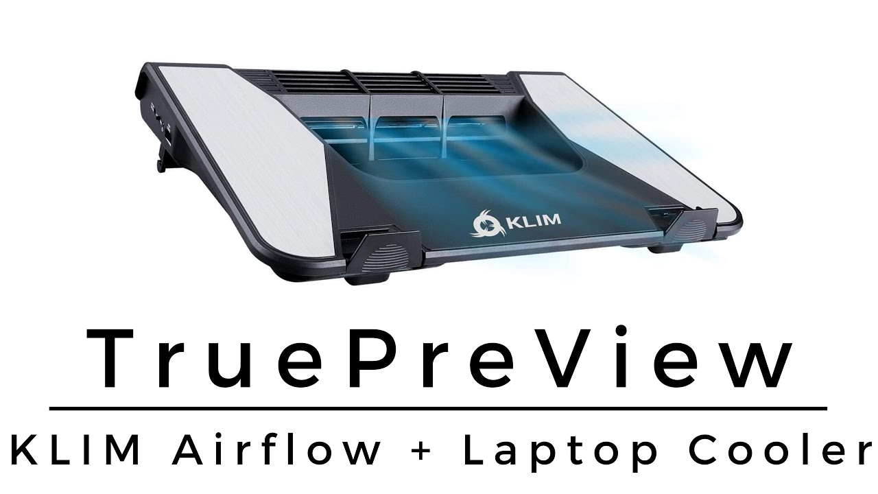 KLIM - Airflow + Laptop Cooler - Review