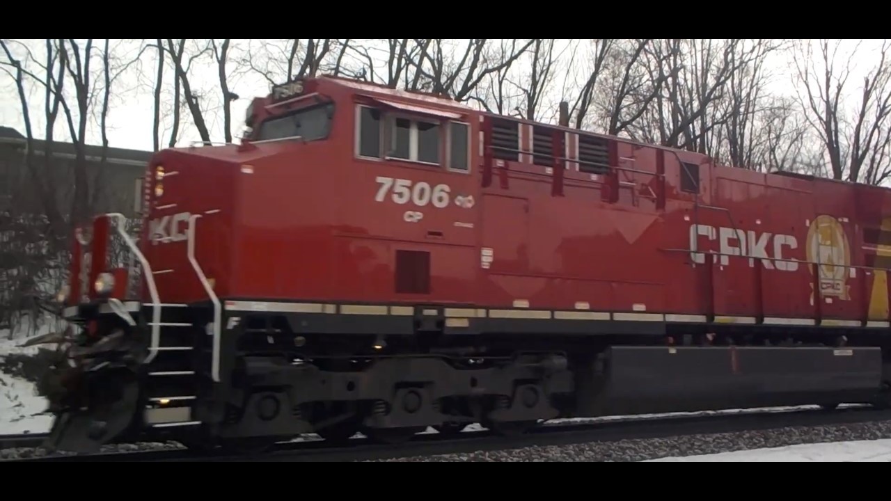 CP 7506 (new CPKC scheme) w/CPKC 576 loaded oil 2/7/26