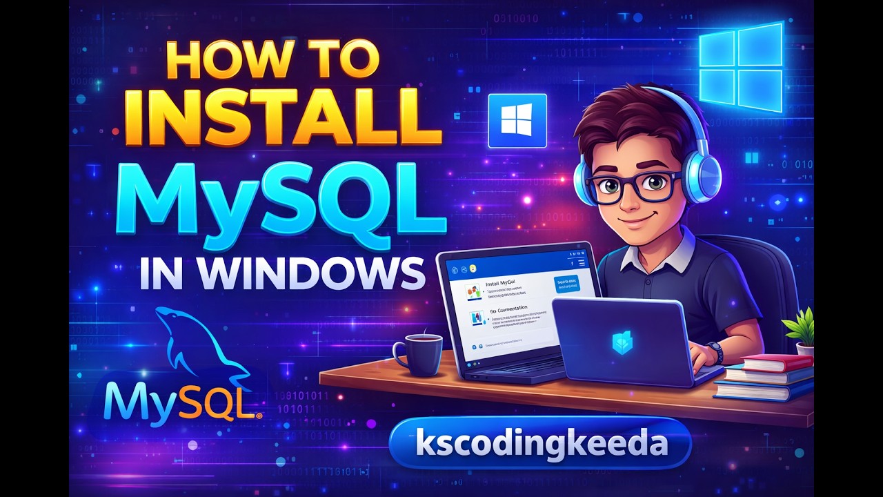 How to Install MySQL on Windows 10/11 | Step-by-Step Guide (2026) in 10 minutes