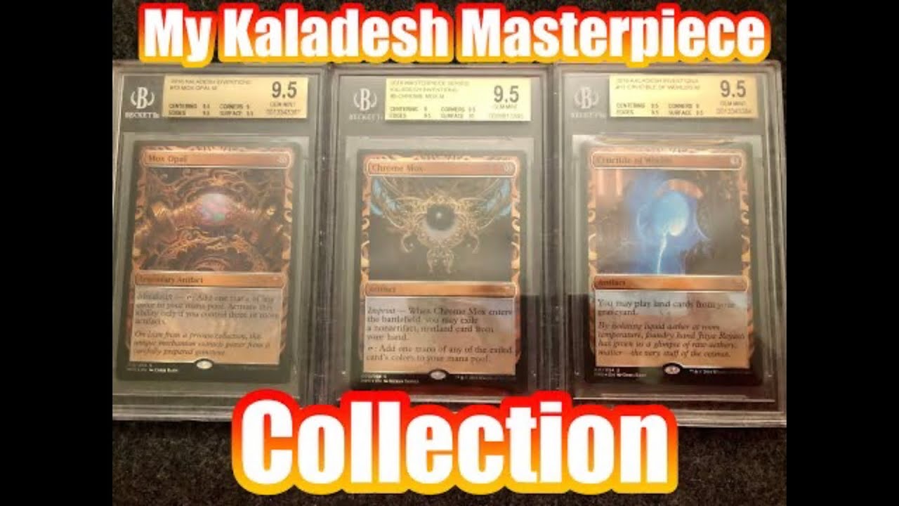 Kaladesh Inventions and the story of how I got into graded MTG Cards