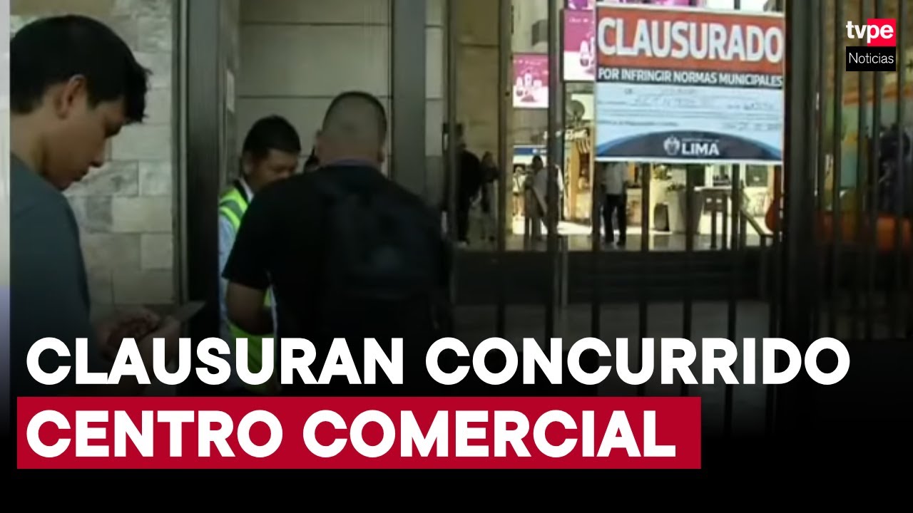 Real Plaza Centro Cívico es clausurado temporalmente