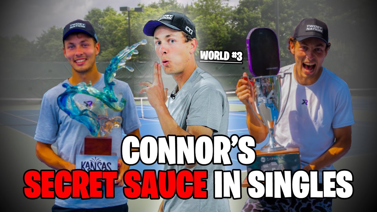 World #3 Connor Garnett’s Secret Sauce To Winning Singles Pickleball