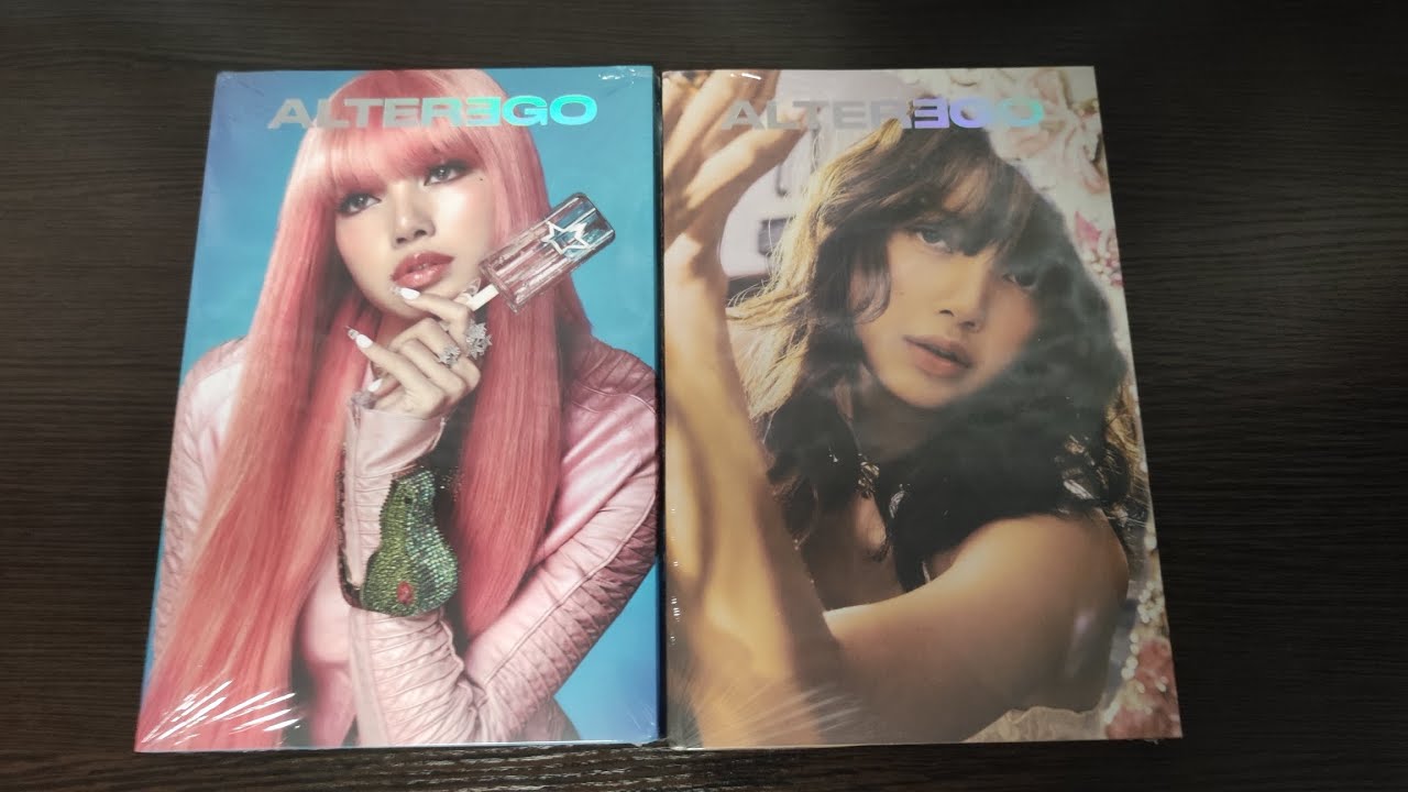 Распаковка альбома Лисы / Unboxing  LISA - 'ALTER EGO' (Photobook ver. KIKI and SUNNI)