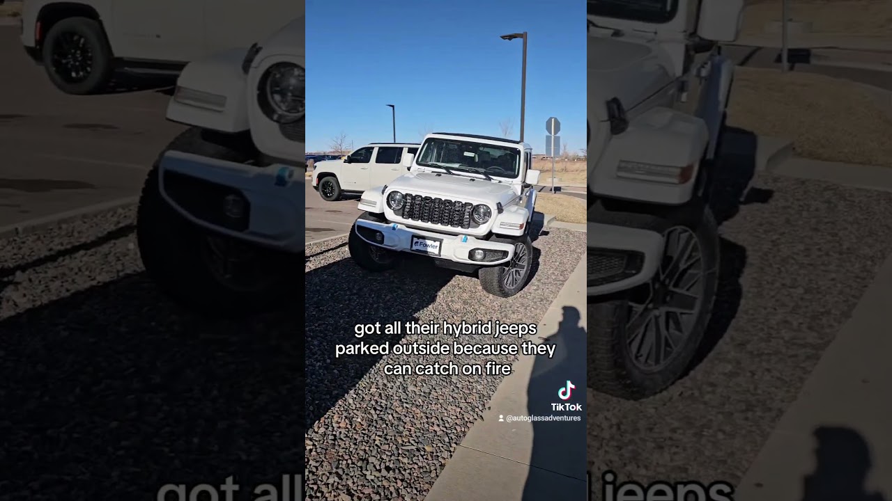 New Jeep Wranglers are full of problems! #hybrid #jeep #wrangler #4xe #fca #usa #us #recall #fire