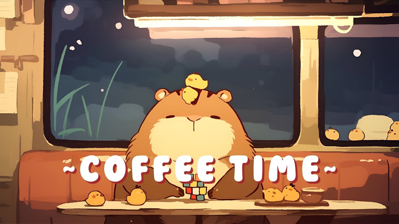 [Full Hour] Capybara Study Beats | Relaxing Music for Work/Study 🦫 🍵 ✨