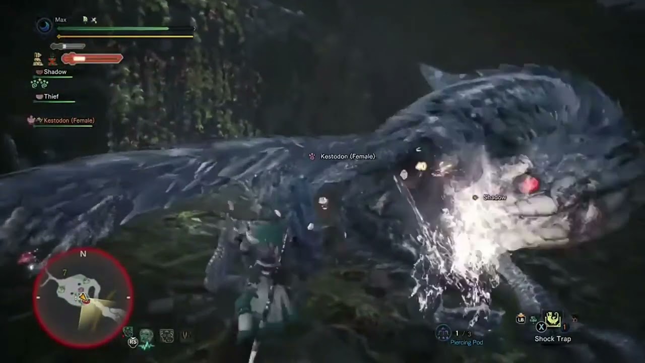 (Monster Hunter World) Tobi-Kadachi Vs Longsword