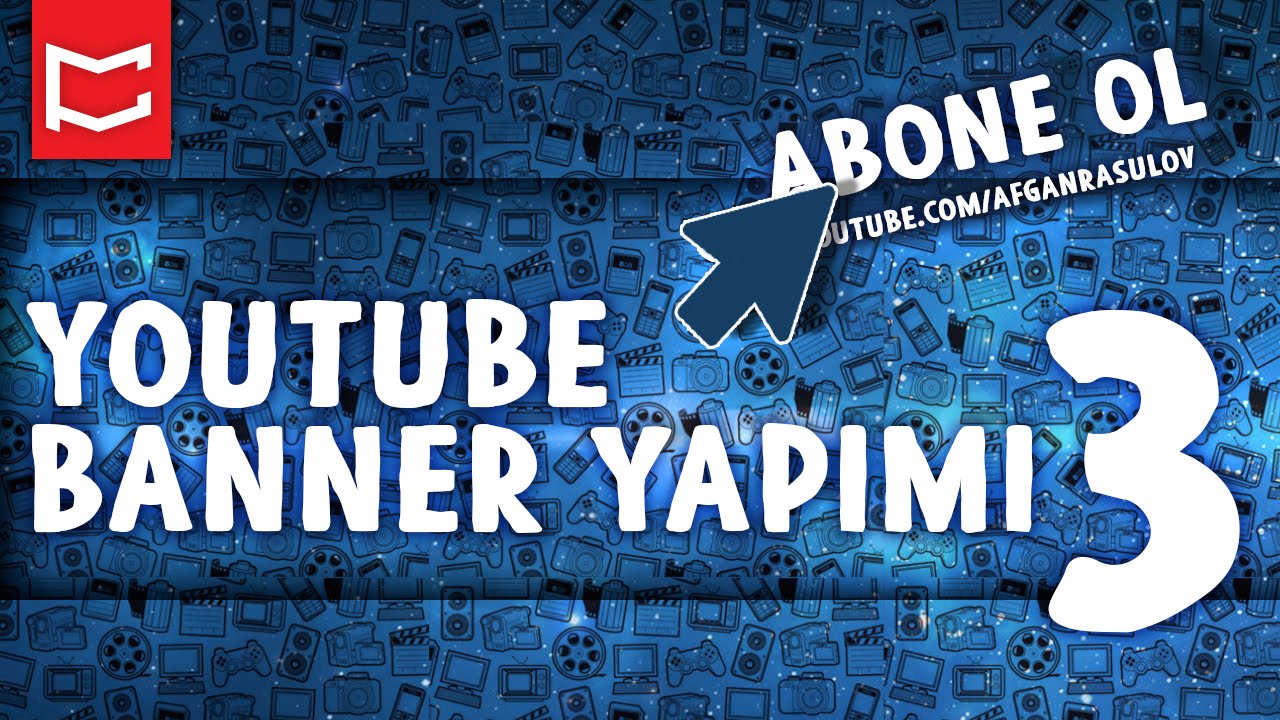 Kolay YouTube Online Banner Tasarımı 3 [Photoshop Dersleri]