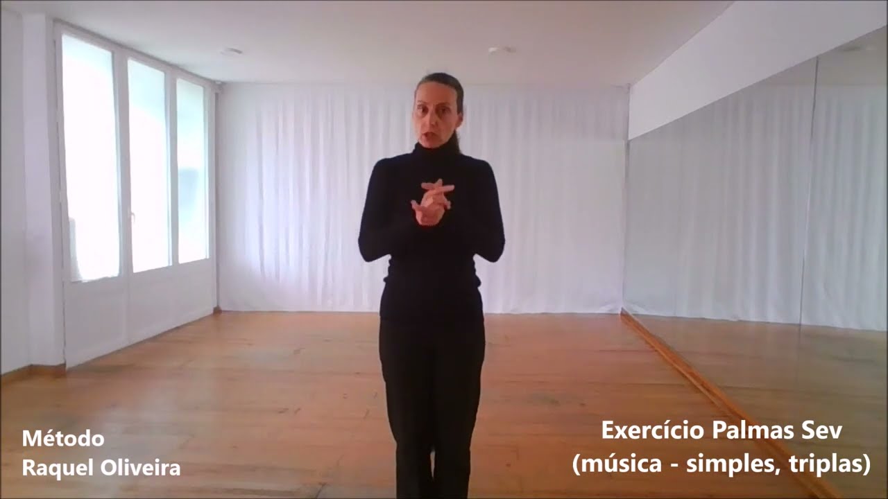 EDRO VD | Exercício Palmas Lisas #1 Simples e Triplas (música)