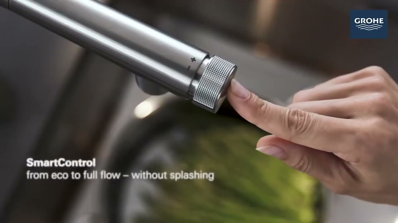 GROHE SmartControl - Grohe Essence SmartControl Spiralli Eviye Bataryası