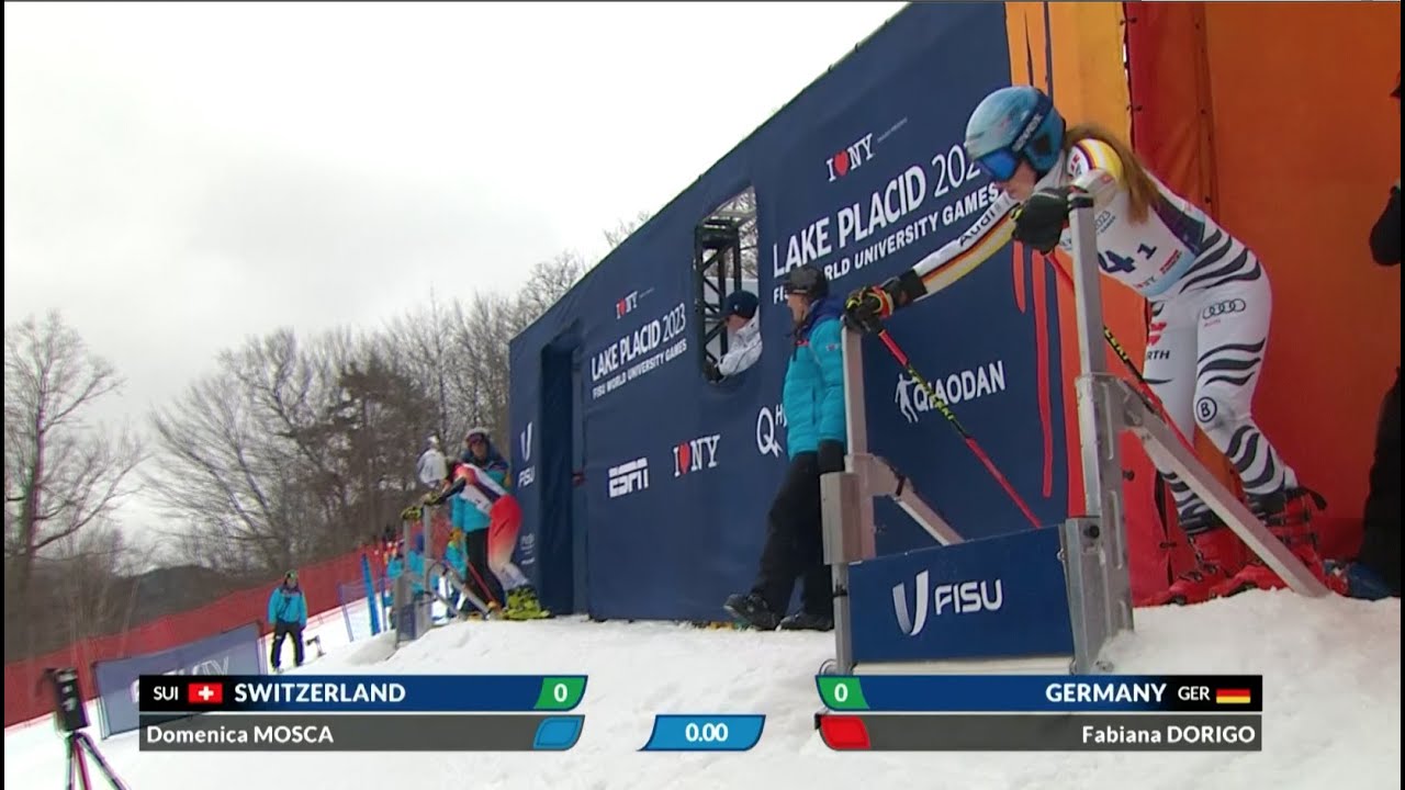 Highlights Day 7 Alpine Skiing Mixed Team Parallel #lakeplacid2023