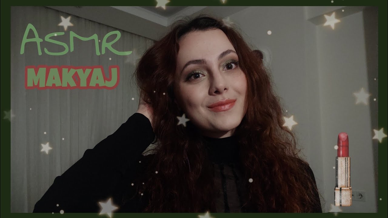 Türkçe ASMR 💄  Makyaj Yapıyorum 😀 Moony ile Sahura Doğru| Sohbet Fısıltı Tascam