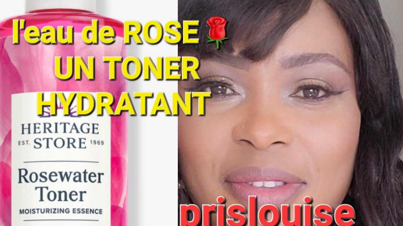 L' eau de rose TONER🌹 comment utiliser l eau TONIQUE de rose sur le visage