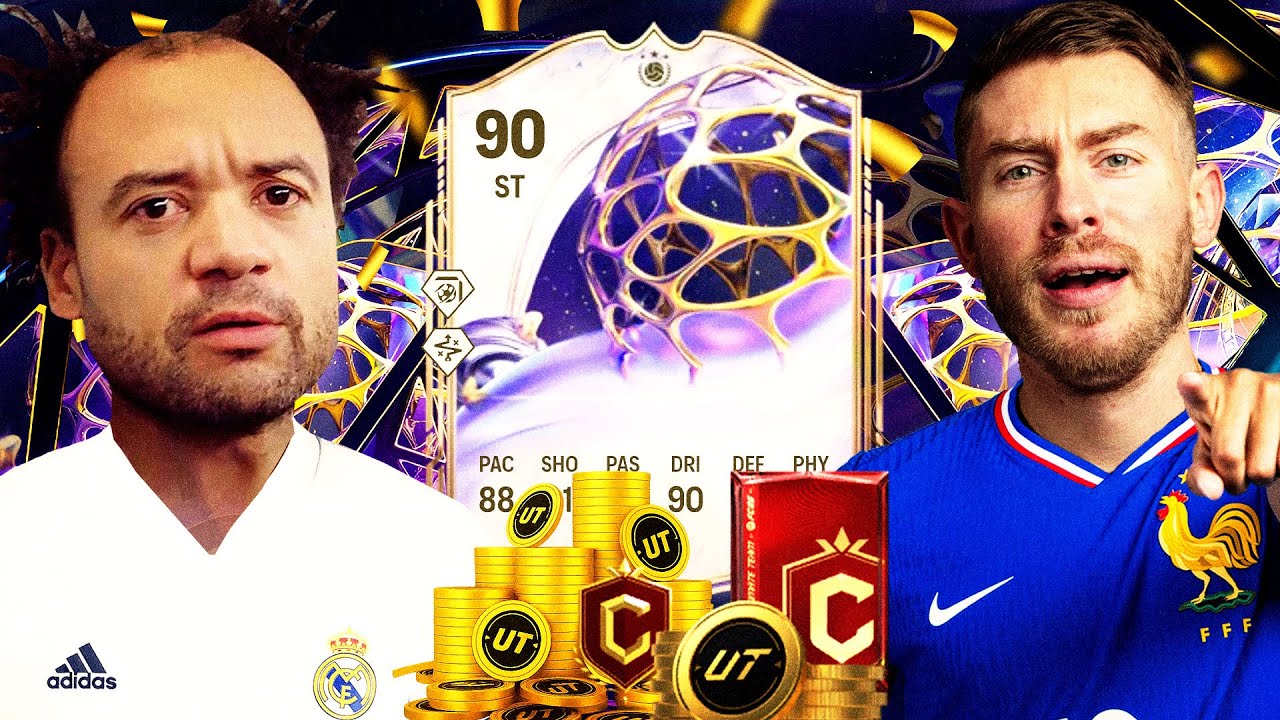 OOOOH L'ICONE FUTURE STAR 😲 J'OUVRE MES RECOMPENSES FUT CHAMPIONS et MON CHOIX ICONE ENCORE