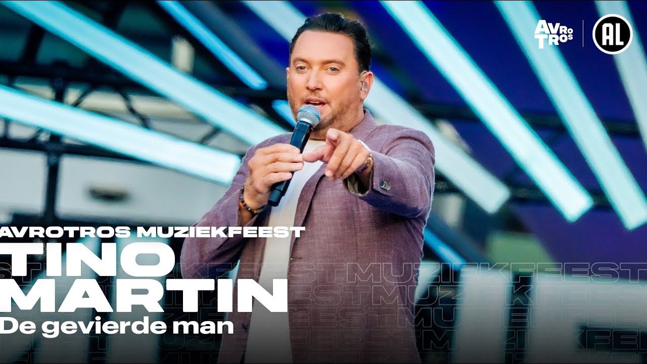 Tino Martin - De gevierde man (LIVE) &bull; Muziekfeest op het Plein 2025