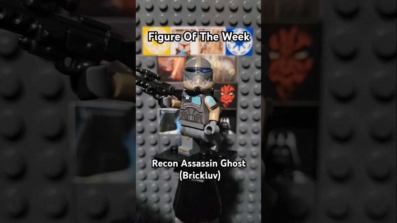 LEGO Figure Of The Week Pt.1: Custom Clone Recon Assassin Ghost