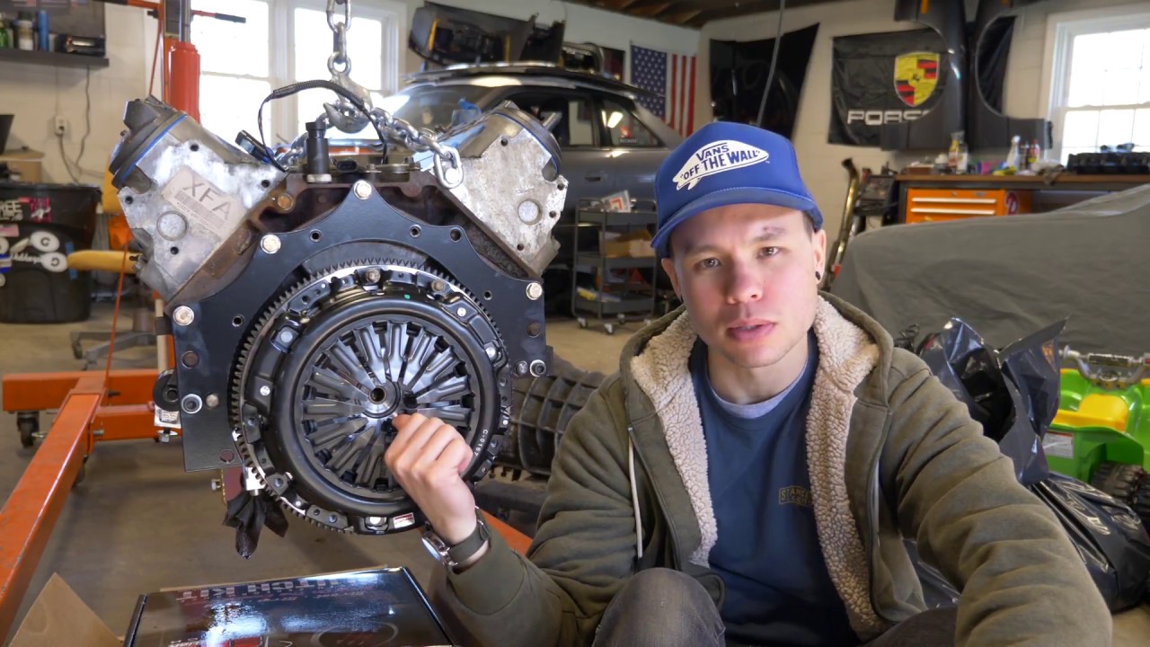 Z32 Transmission, Adapter, Flywheel + Clutch Install | LS Swap 240sx