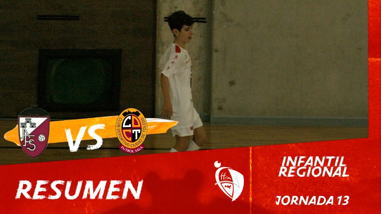 Resumen Albacete FS - Ciudad de Toledo FS (1-4). INFANTIL REGIONAL/ Jornada 13