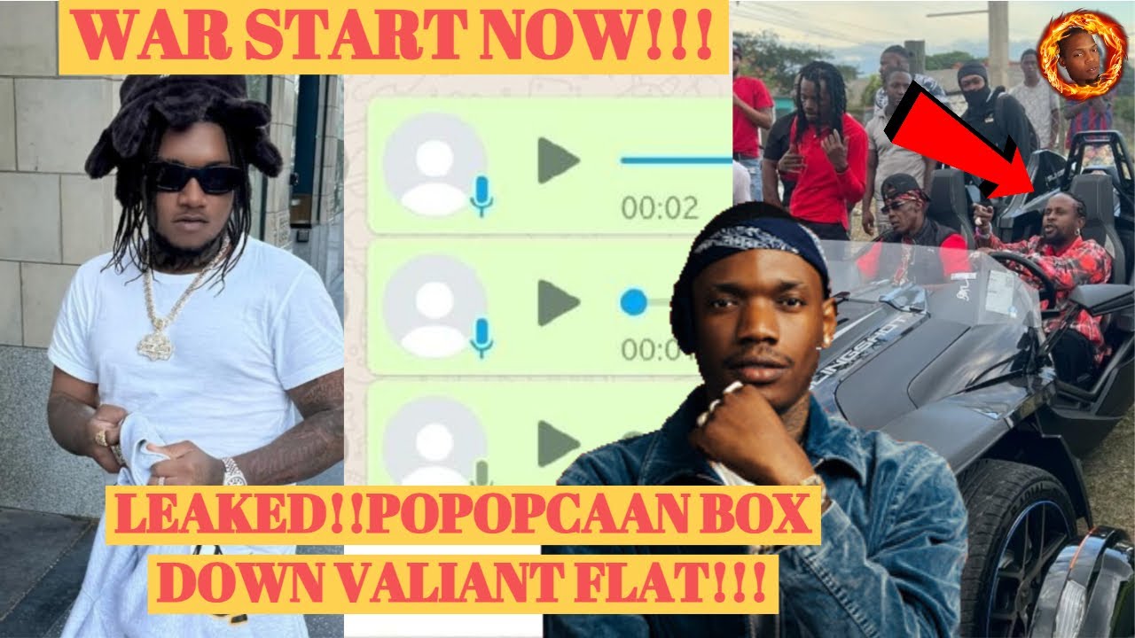 BlG FlGHT!Popcaan BOX Valiant VOICENOTE LEAKED Malie Donn EXPOSE Why VALIANT BADMIND ARMANII|Qbe
