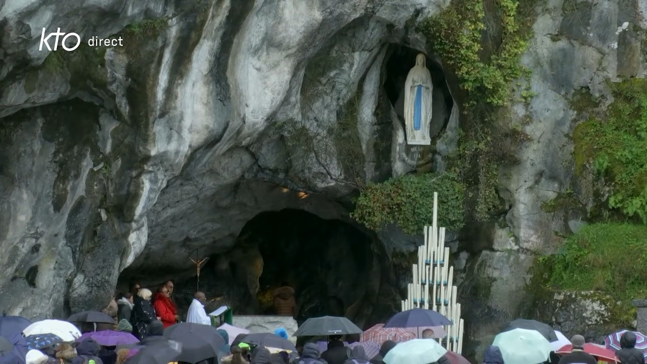 Chapelet du 13 février 2026 à Lourdes