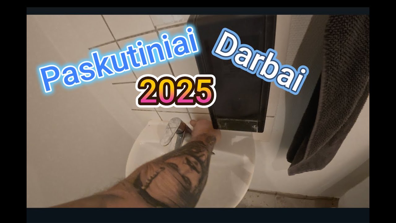 Paskutiniai darbeliai palydint senus metus....