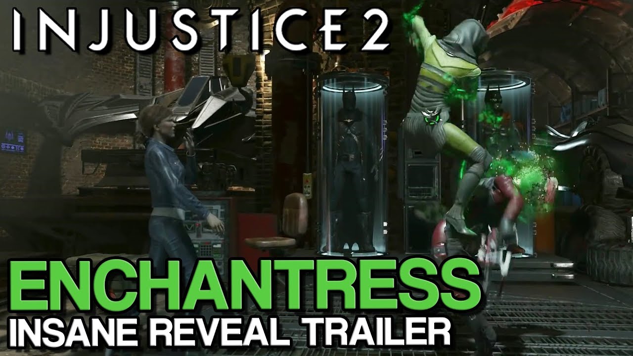 ENCHANTRESS GAMEPLAY & SUPERMOVE TRAILER | Injustice 2