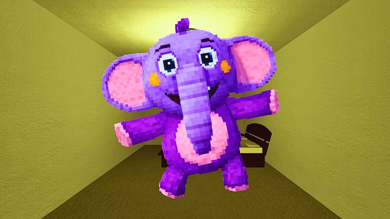 Kent The Elephant MINECRAFTIFIED Nextbots CHASE in Garry's Mod