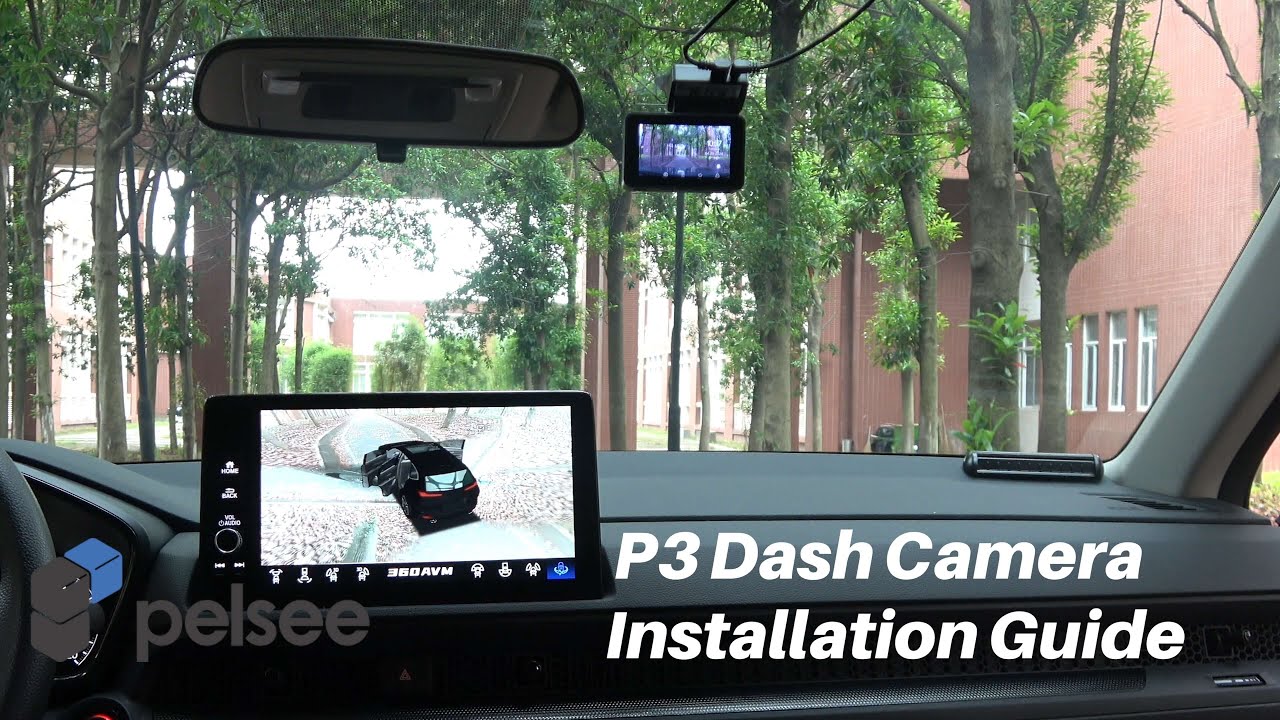Installation Guide of P3 4K Dash Cam, with ADAS, BSD, LCA, APP & Voice Control