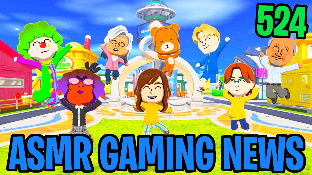 ASMR Gaming News Tomodachi Life, GTA 6, PS6, Highguard, Scott Pilgrim EX, Rayman, Okami + more (524)