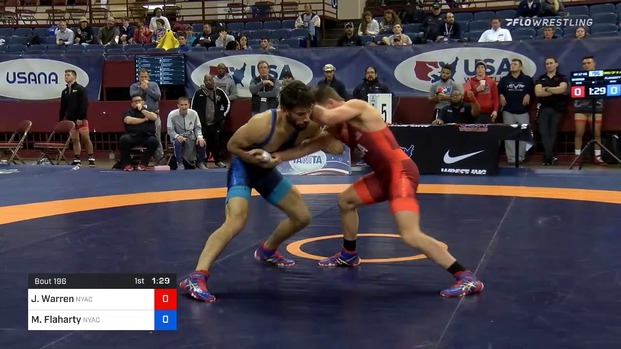 67 Kg Consolation Joe Warren New York Athletic Club Vs Morgan Flaharty New York Athletic Club