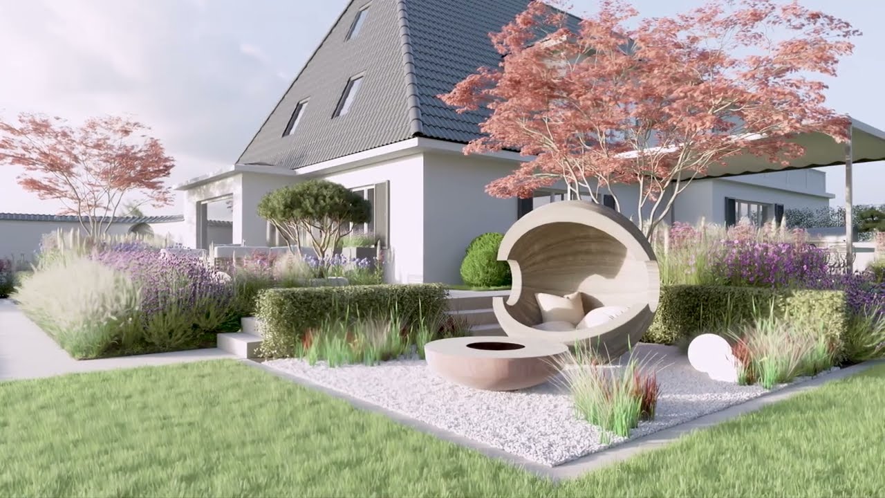 Moderne Gartenplanung in 3D / Professionelle Planung macht den Garten vorab erlebbar