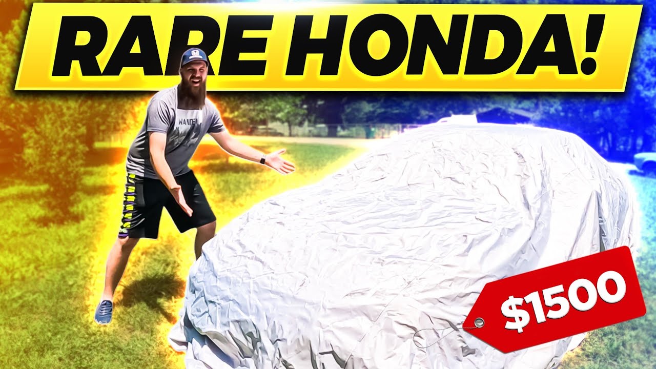 I Scored a RARE 1994 Honda Del Sol VTEC for $1500!