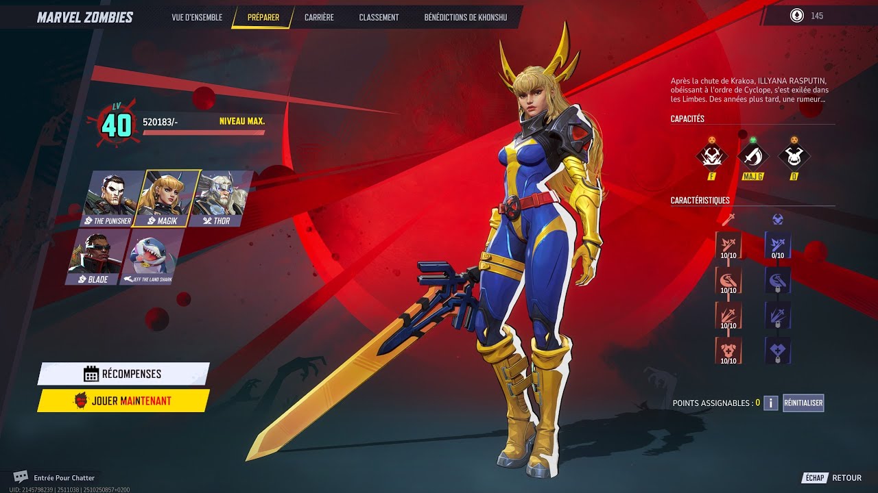 Magik (RED) Nightmare 4 (no commentary) | Marvel Rivals PVE