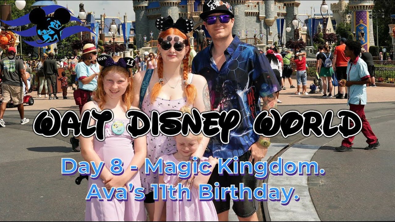 Walt Disney World | Day 8 Magic Kingdom - Ava’s 11th Birthday | Ohana Dinner & Fantasmic | Aug 2025