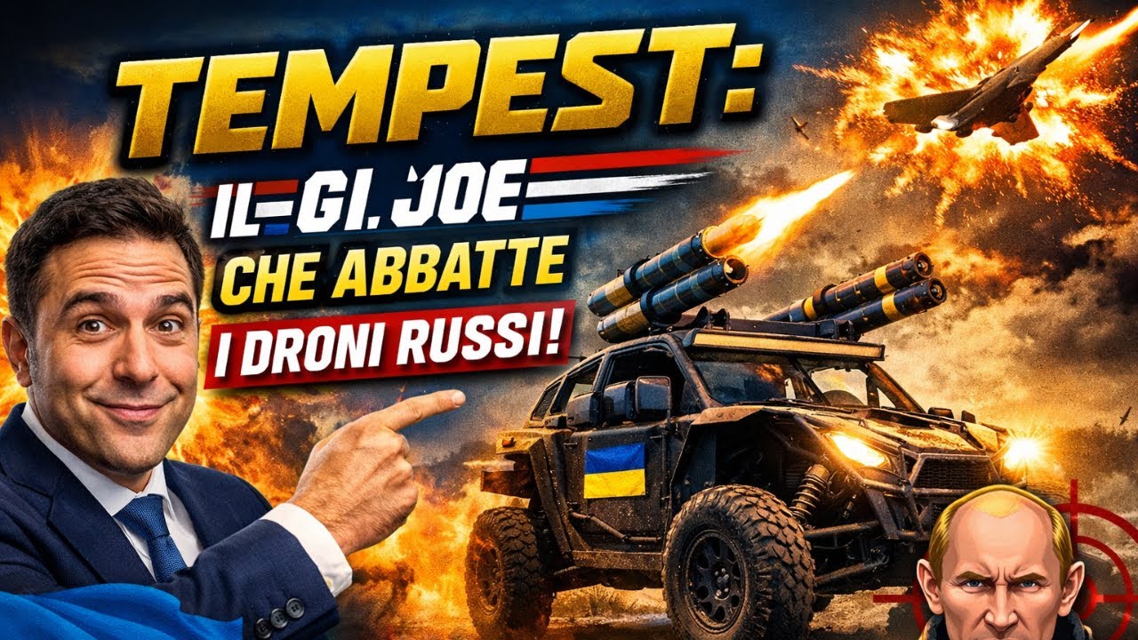 Tempest: il “G.I. Joe” che sta abbattendo i droni russi e salvando l’Ucraina