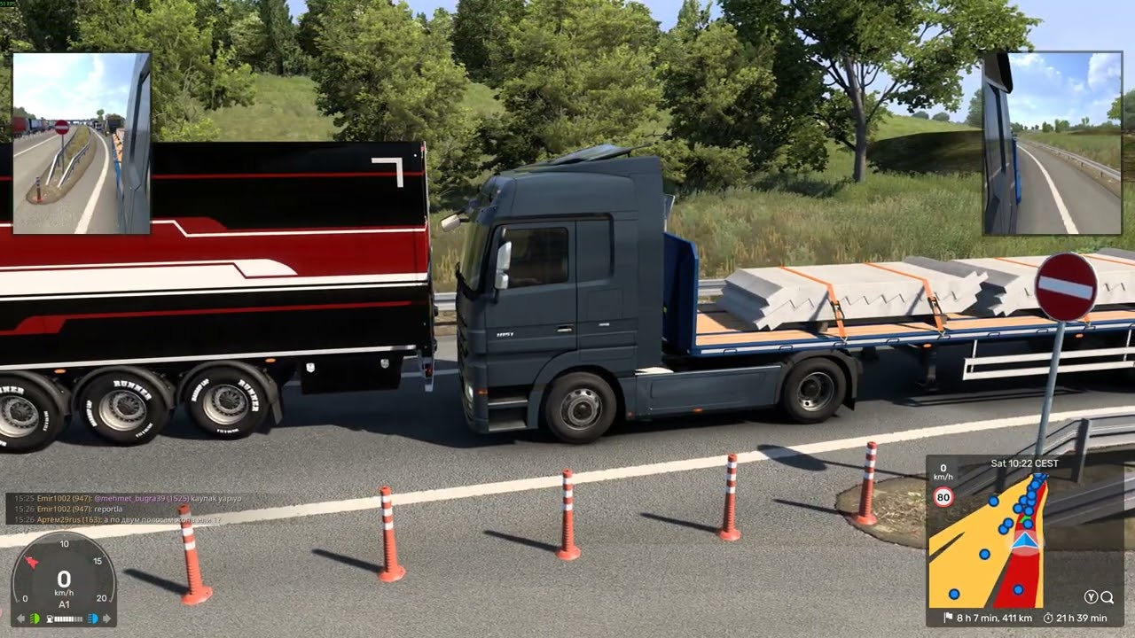 ETS Multiplayer Drivers With Zero Braincells 😂