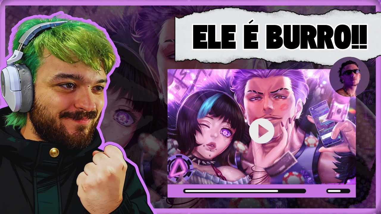 UM DOS MELHORES DA OBRA!! Hakari Kinji (Jujutsu Kaisen) | O Dobro ou Nada | AniRap - MAXIMUS REACT!!