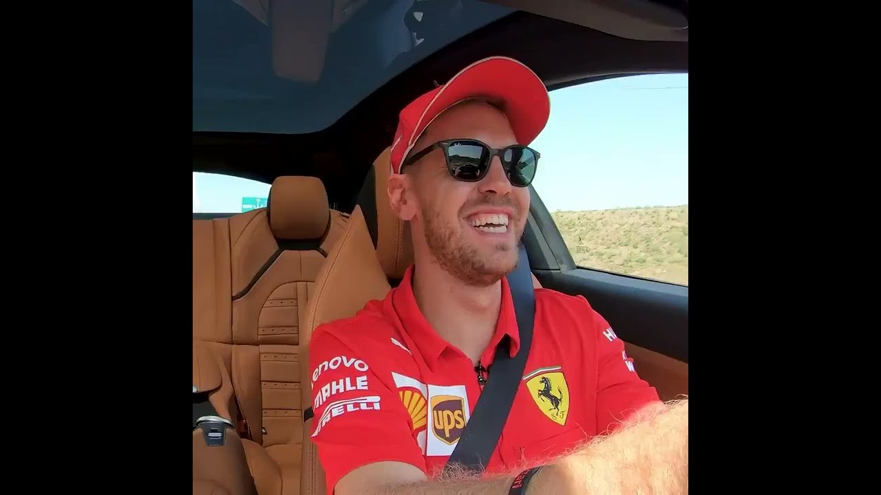 Seb and Charles Behind the Wheel