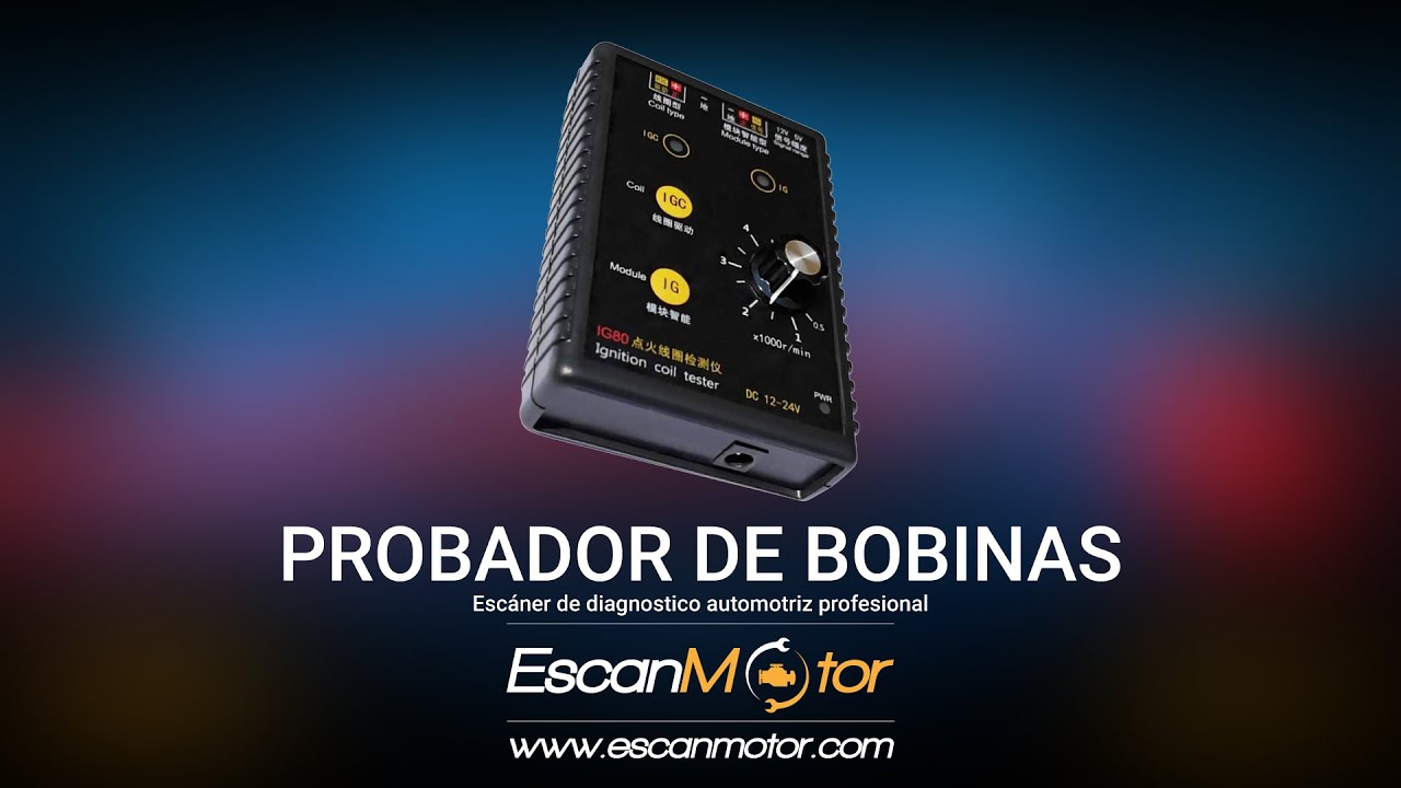 Escanmotor.com - PROBADOR DE BOBINAS AUTOMOTRICES
